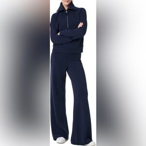 Spanx air essential wide leg pants Navy